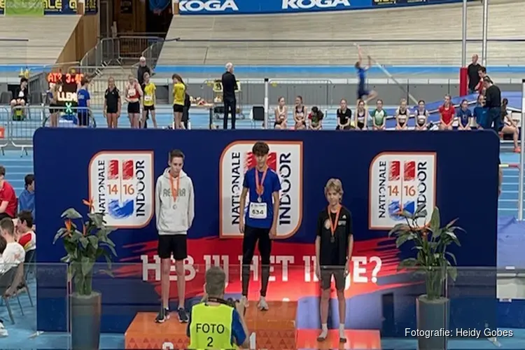 Graftdijker Kris Jacobs Nationaal indoor Kampioen in Apeldoorn