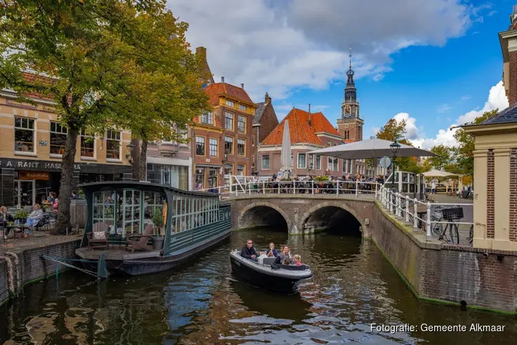 Alkmaar start met proef voor ligplaatsvergunningen in binnenstad