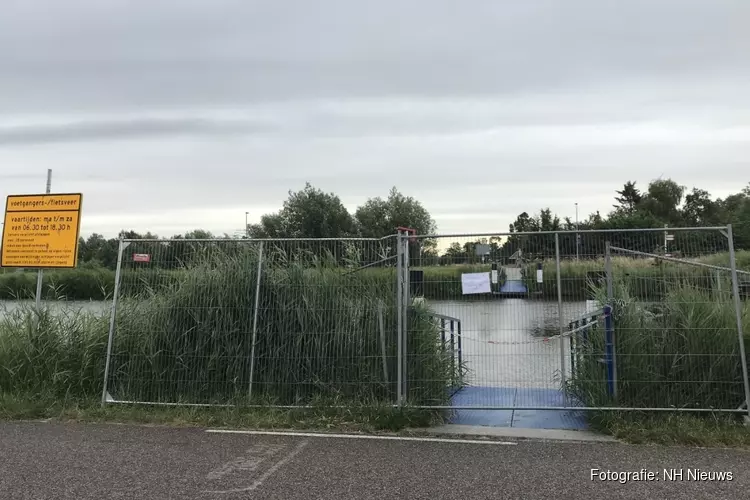 Nog meer problemen rondom Leeghwaterbrug: pontje uit de vaart