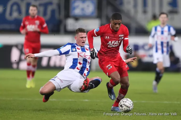 Terechte zege voor AZ in Heerenveen