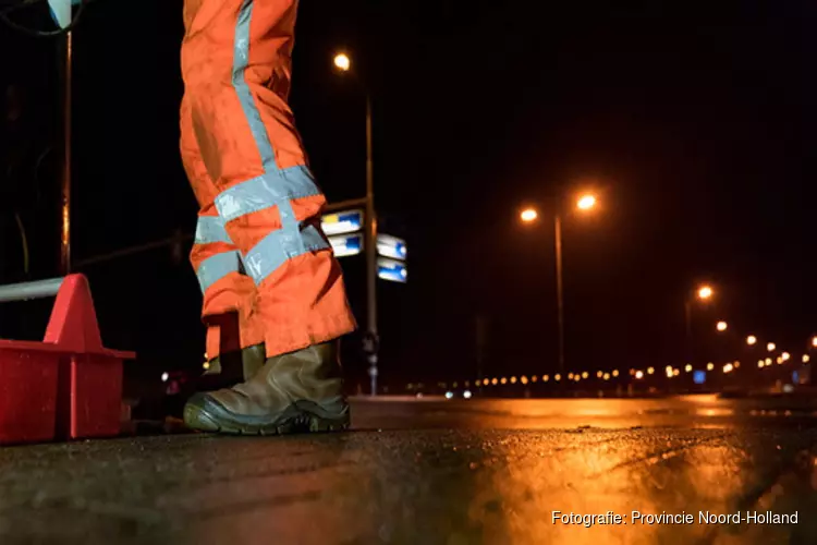 Komende twee dagen nachtelijke werkzaamheden N242