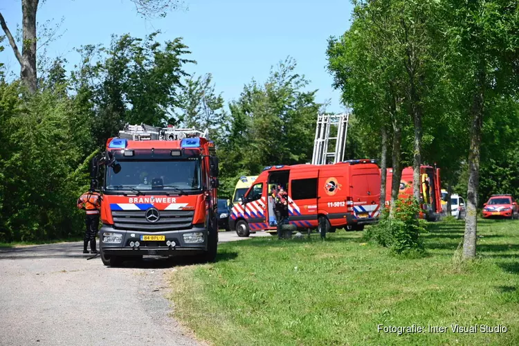 Persoon te water in Zuidschermer